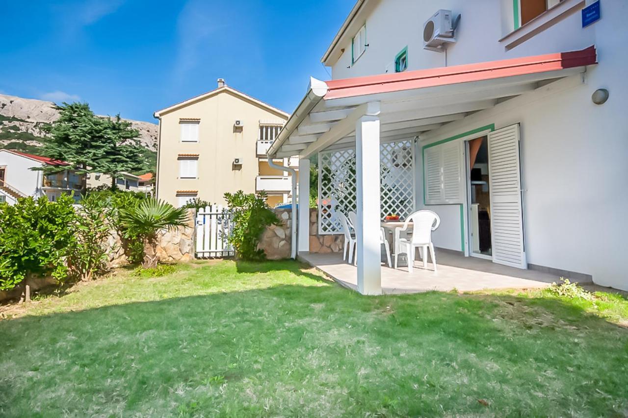 Apartments Ljubica Garden Baška Kültér fotó